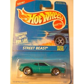 Hot Wheels Street Beast #473 Green 1996