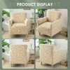 Buenanir Waterproof Banquet Armchair Slipcover Stretch Mid Century Modern Arm