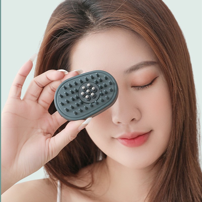 Scalp Applicator Comb Metal ABS Portable Electric Hair Treatment Head