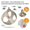 Vest Harness Curli Clasp Cord Tan L