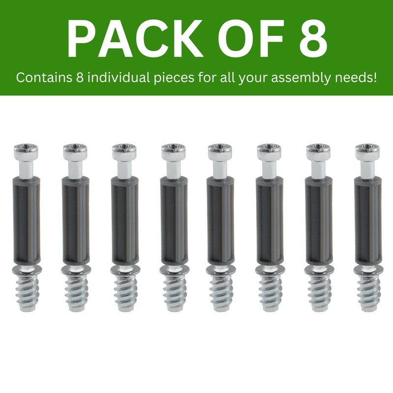 Spare Hardware Parts Cam Lock Fastener Screw (Replacement for IKEA