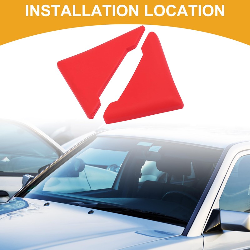 Partuto 2 Pcs Universal Car Door Corner Edge Guards -