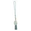Tassel Pendant Chinese Zodiac Pattern DIY Porcelain Beads Light Weight