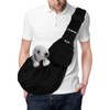 Lukovee Pet Sling, Hand Free Dog Sling Carrier Adjustable Padded