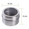 Titanium Especieros Magnéticos Acero Inoxidable 6 Piezas