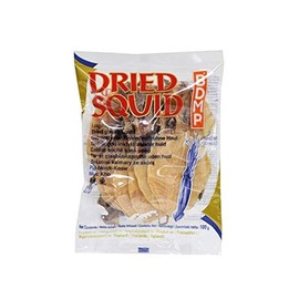 BDMP Dried Glass Squid 100 g Squid Skin Free