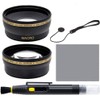 55MM HD Optical TELEPHOTO Zoom Lens + HD Ultra Wide