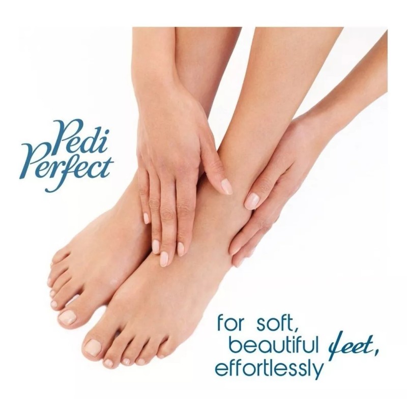 Amopé Pedi Perfect - Lima Electrónica Para Pies (2 Unidades,