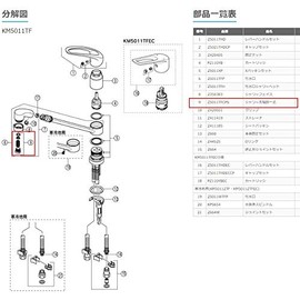 KVK Z5011TFCPS Complete Shower Tip Set