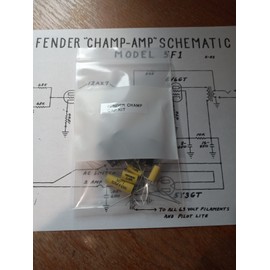 For Fender Fender Champ Amplifier Capacitor Kit