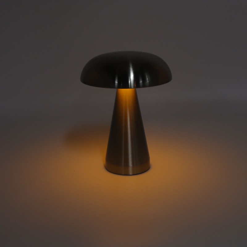 Mushroom Table Lamp Modern Minimalist Industrial Style 3 Color Dimmable