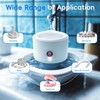 Feedico Ultrasonic 45kHz Retainer Cleaner, Machine for Dentures, Mouth Guards,