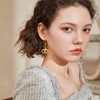 YISXVD Handcuff Earrings for Women Punk Funny Cute Handcuffs Shape