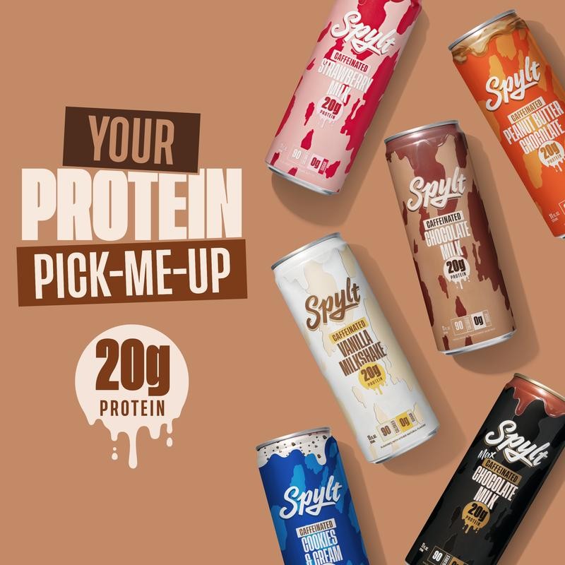 Spylt - High Protein, Caffeinated Chocolate Milk, Workout Recovery &