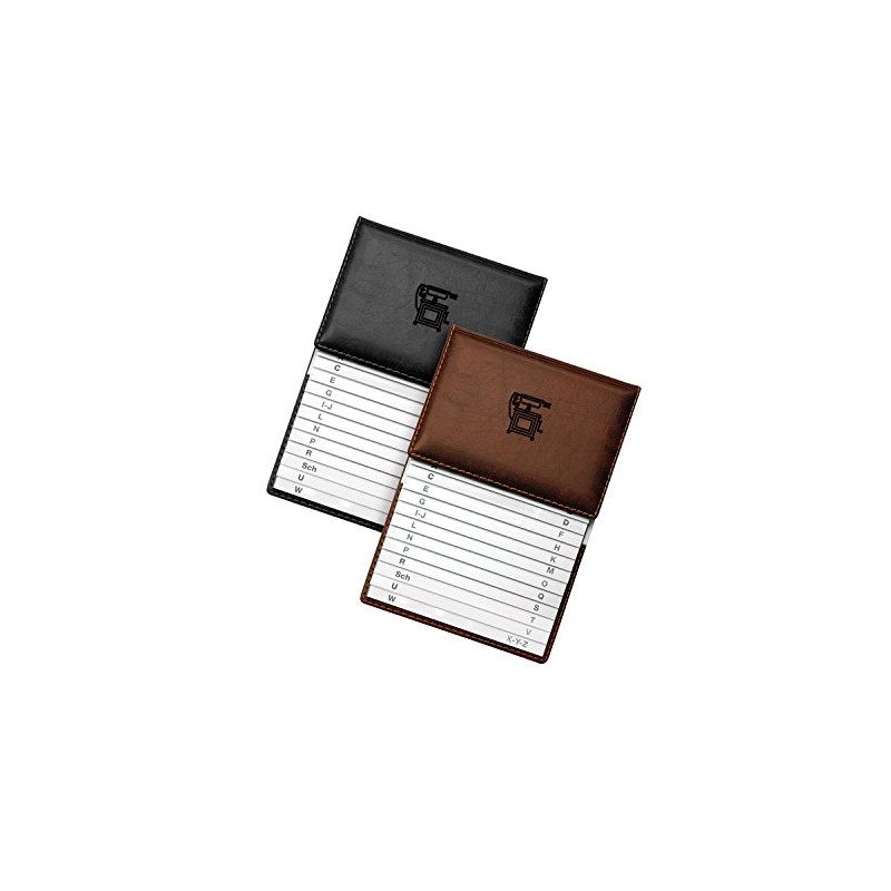 Veloflex 5157780 Scaled Telephone Index 155 x 225 mm Black
