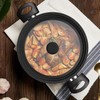 Universal Lid for Pots, Pans and Skillets, Tempered Glass Lid