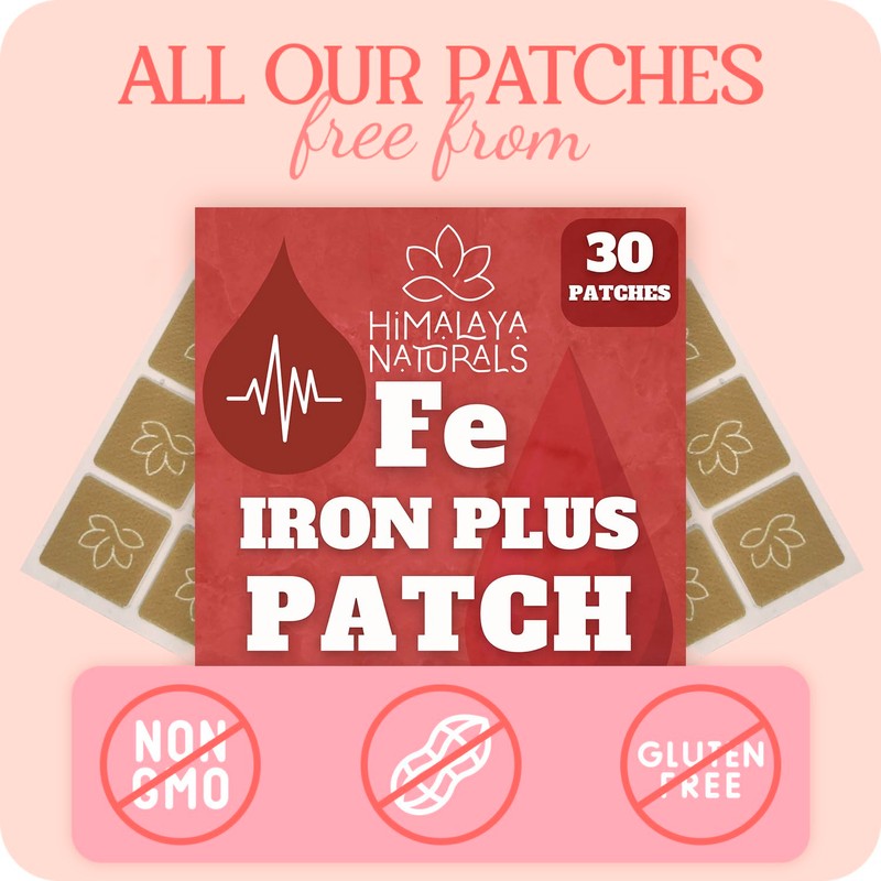 Himalaya Naturals Fe Iron Strength Topical Patch - Transdermal Iron