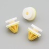 VVO Fasteners- Yellow Plastic Front Door Card Clips for Land