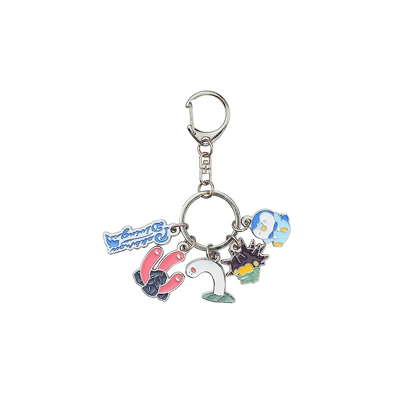 Pokemon Center Original Metal Key Chain Pokémon Diving Potluma