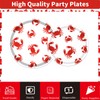 Yoyuspy Crab Boil Party Tableware Supplies, 96PCS Seafood Boil Paper
