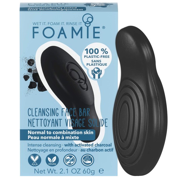 Foamie Cleansing Face Bar Too Coal To Be True - Activated Charcoal 60 G
