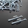 70 Pieces Metal Curtain Hooks Slip on Drapery Hook Shower