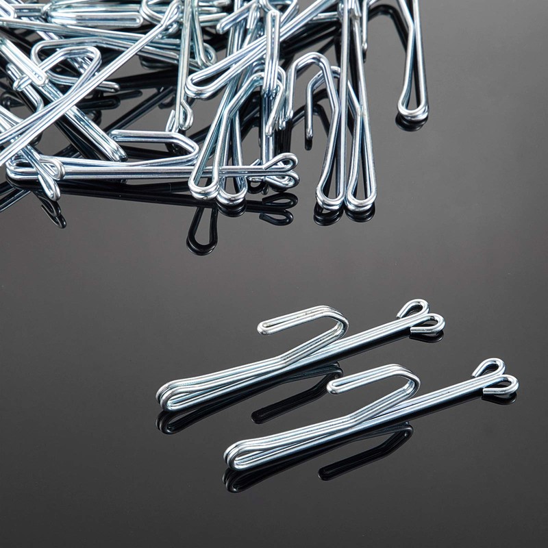 70 Pieces Metal Curtain Hooks Slip on Drapery Hook Shower