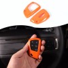 Carworld66 Fits For Hummer EV 2024-2025 Orange ABS Car Key