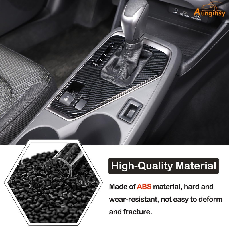 Aunginsy Car Central Control Gear Shift Panel Trim Cover Compatible