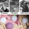 9 Pack Drying Balls for Tumble Dryer, Blue, White and