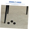 Gadpiparty 32Pcs Non Slip Furniture Coasters Round Plastic Bed Stoppers