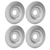 4 Pcs Grinder Wheel Disc 16mm Stainless Steel Rapid Carving