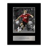 Paul Scholes Signed Mounted Photo Display Manchester United FC