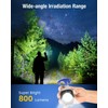 HGNN Keychain Work Light, 7 Modes Mini Rechargeable Torch, IPX5,