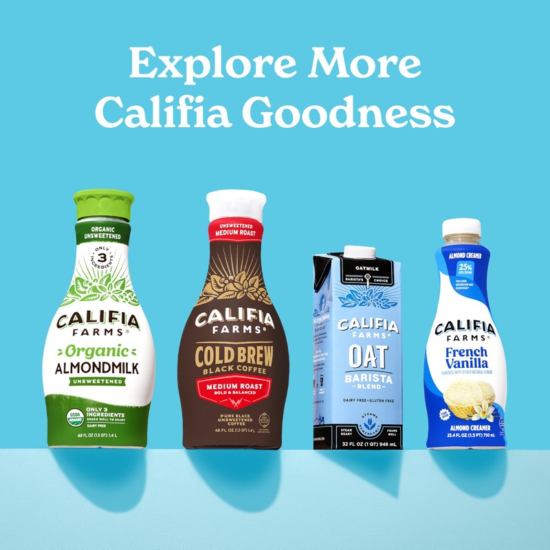 Califia Farms - French Vanilla Almond Milk Coffee Creamer, 32