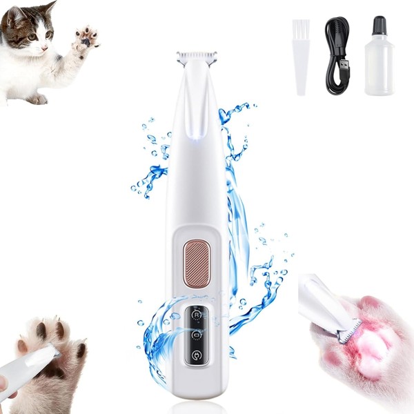 YonPhsy Dog Paw Trimmer with LED Light, 18 mm Widen
