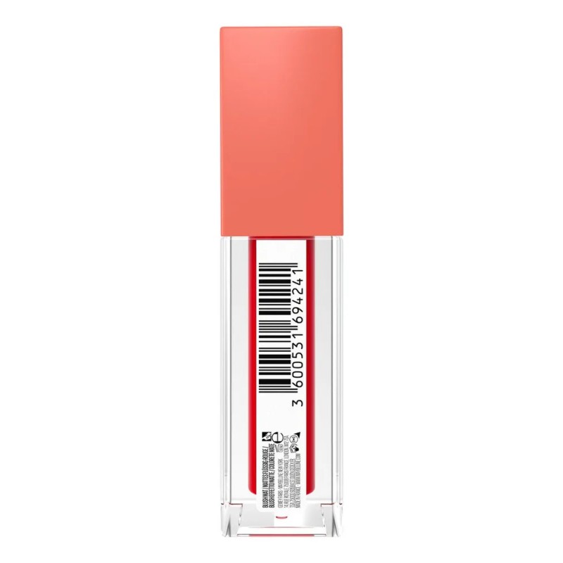 Maybelline Blush mate líquido Sunkisser, 4.7ml, fórmula con Vitamina E,