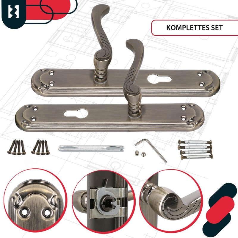 Kotarbau Door Handle, Door Fittings Door handle, Door Handle Set,