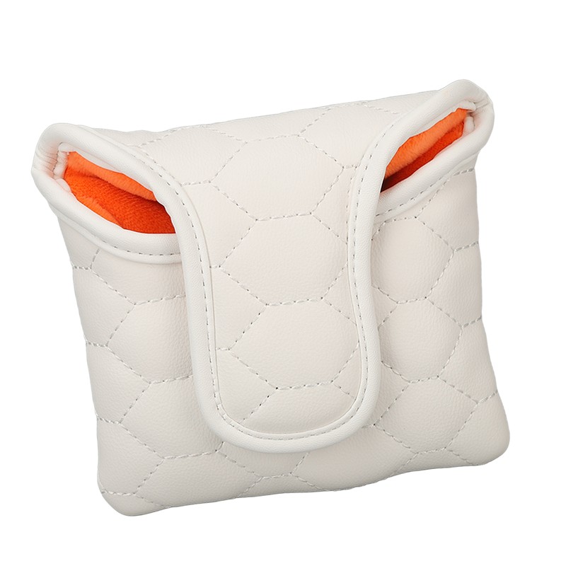 PU Golf Club Head Cover White Golf Head Cover Golf