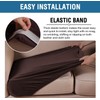GERLNF - Funda de cojín elástica de terciopelo para silla,