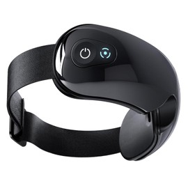 Eye Massager with Heat and Music,Eye Massager for Migraines,Sleep Eye Mask for Reduce Eye Strain,Ideal Christmas Gifts for Women/Men