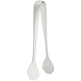 Endoshoji BKC03011 Professional Tongs, Wide Tips, Large, 18-0 Stainless Steel, Made in Japan