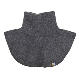 Joha Children's Unisex Slip-On Scarf Turtleneck Insert Merino Wool, Coke Melange