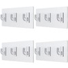 Jovware Shower Caddy Adhesive Replacement Stickers for Organizer and Shelf,