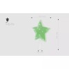 Tree Nest Glittered 3D Star Christmas Tree Topper, Green
