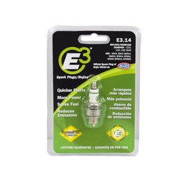 E3 Spark Plugs E3.14 Premium Spark Plug for 2- and 4-Cycle Engines, Enhanced Performance and Fuel Efficiency, 14mm, 0.500" Reach, Pack of 1
