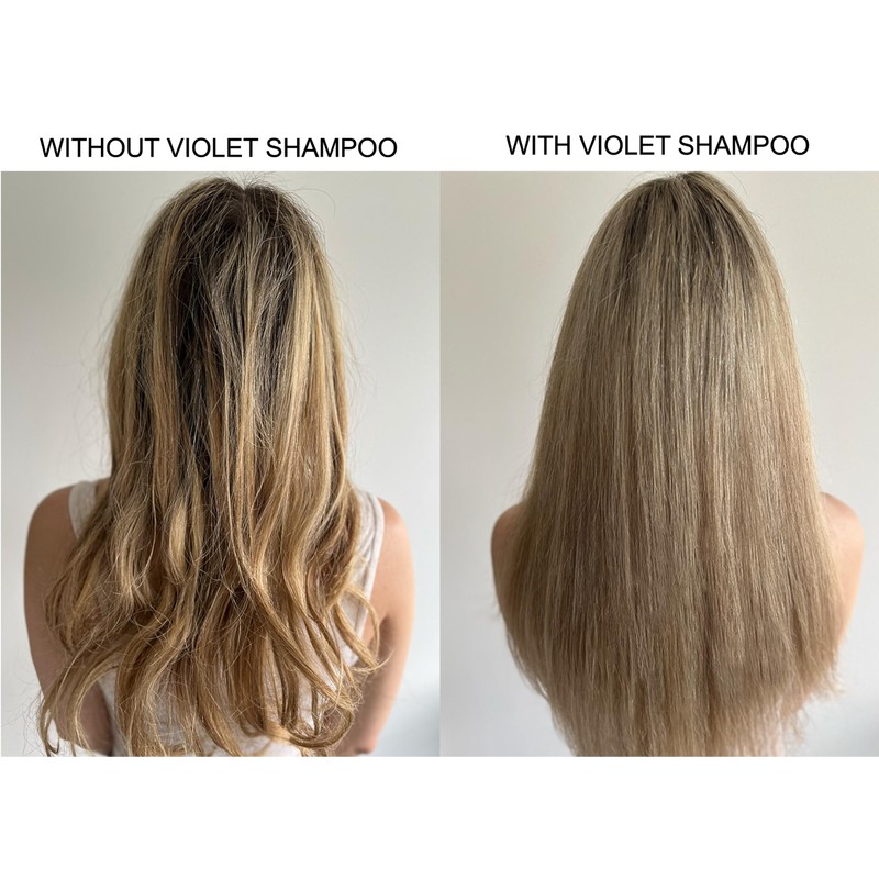 Alcôve - Violet Shampoo - Evening Primrose Oil, Mango Extract,