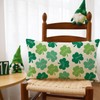 Ogiselestyle Lucky Clover St Patricks Day Throw Pillow Cover, 12