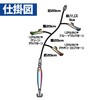 Hayabusa HA281 Sabiki Jig Bank Sabiki Jig 3 Hook Set