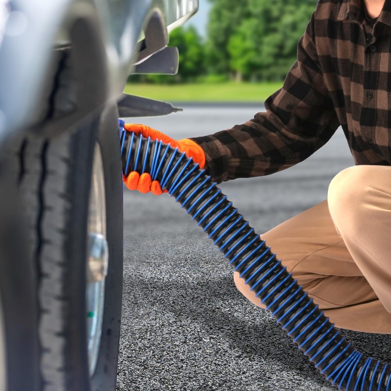 SheeChung 20FT RV Sewer Hose Kit, RV Hose Fittings, Heavy-Duty